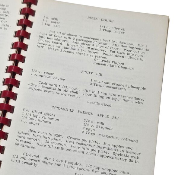 Marcy 84 Eagles Auxiliary Cookbook Favorite Recipes Vintage 1983 Recipe Book - Picture 7 of 13